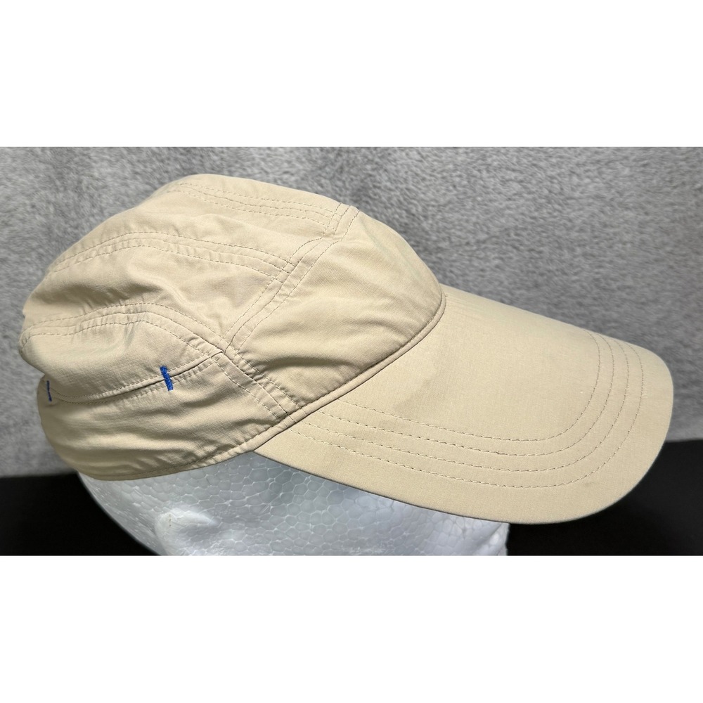 Duluth Trading Co No Fly Zone Hat Mens M/L Tan Insect Repellent Long Brim‎ Cap